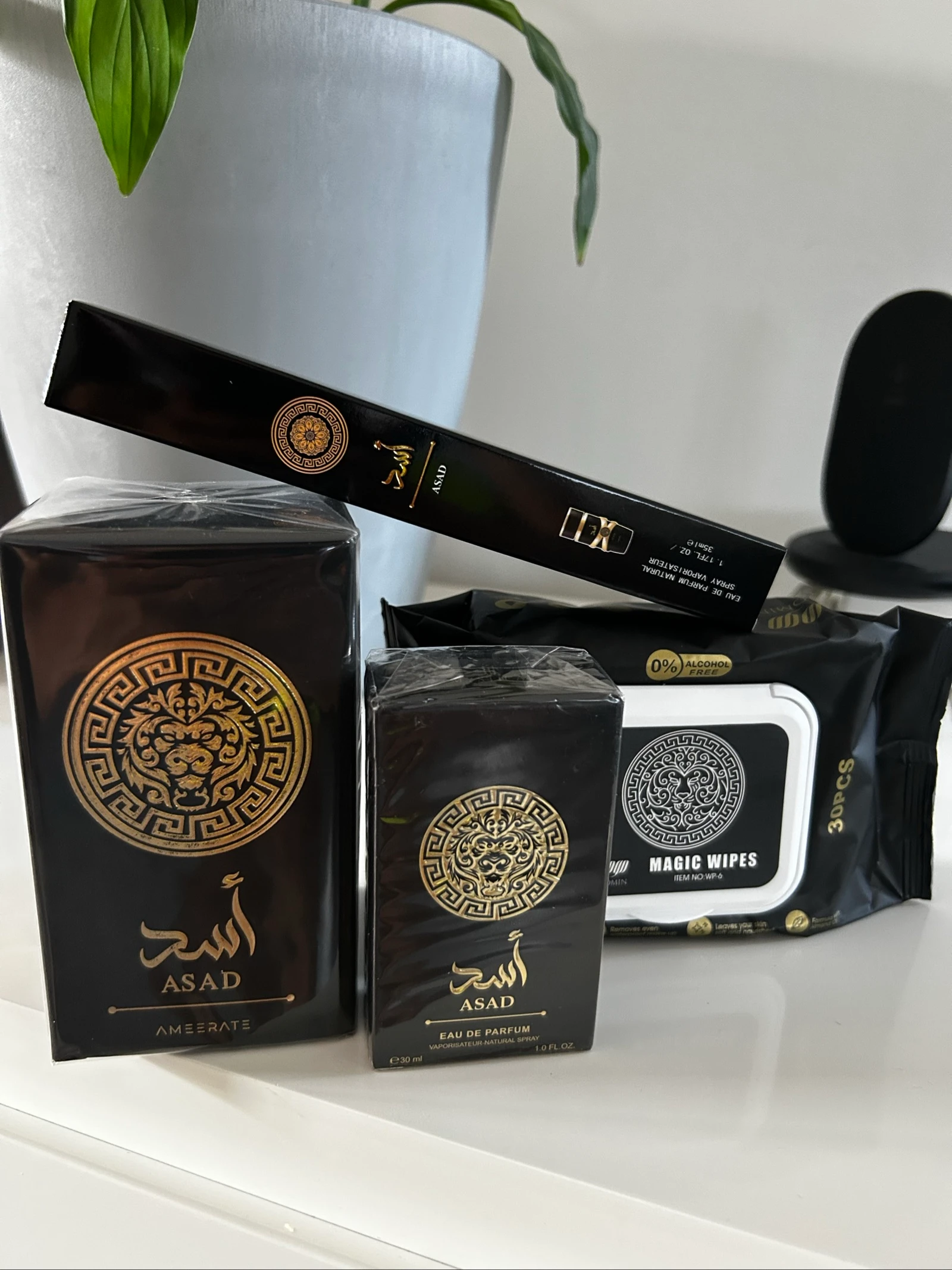 Lot parfum ASAD
